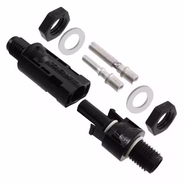 H4CPM6DI Amphenol Industrial Operations  Photovoltaic (Solar Panel) Connector Assemblies